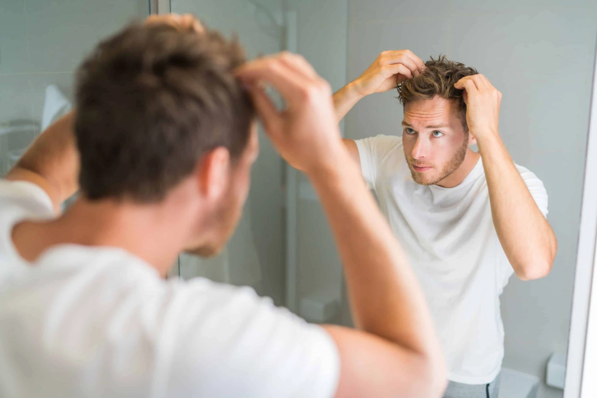 Patients concerned about hair thinning and hair loss